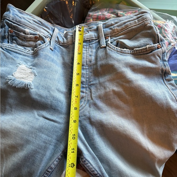 MOTHER superior size 27 the Tomcat the confession distressed jeans - Picture 7 of 8